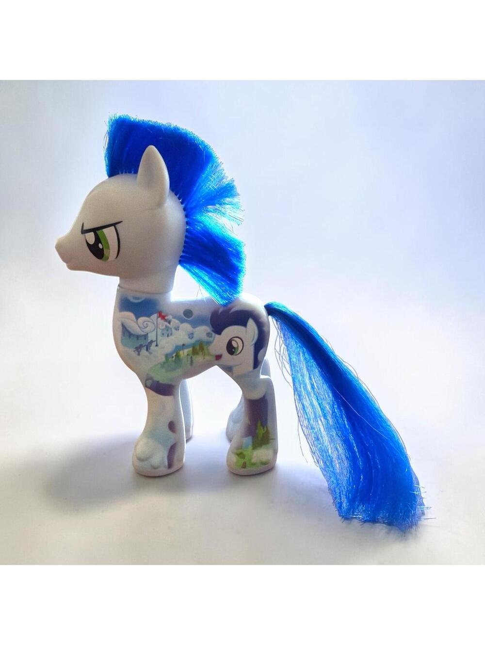 2016 My Little Pony The Movie All About SOARIN White Blue Figure Hasbro 4" G4
